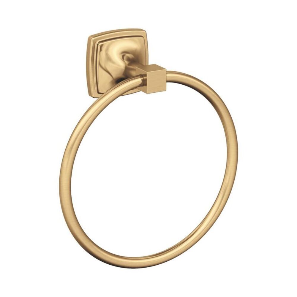Amerock Stature Champagne Bronze Closed Towel Ring